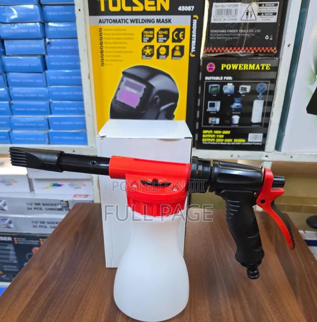 Foam Gun With a Single Nozzle