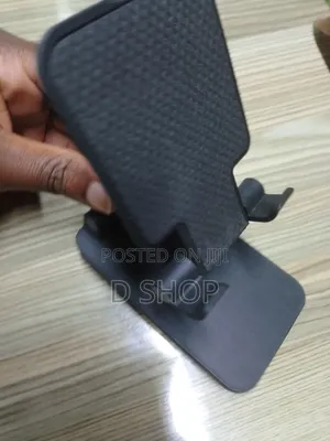 Black Adjustable Phone Stand for Tables