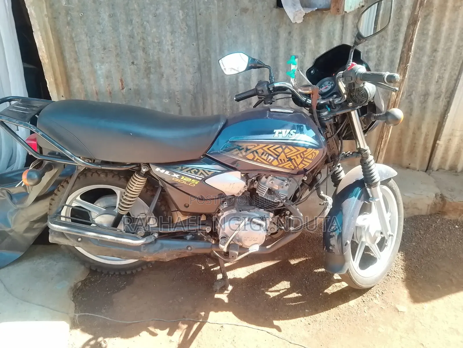 TVS XL 100 2025 Blue