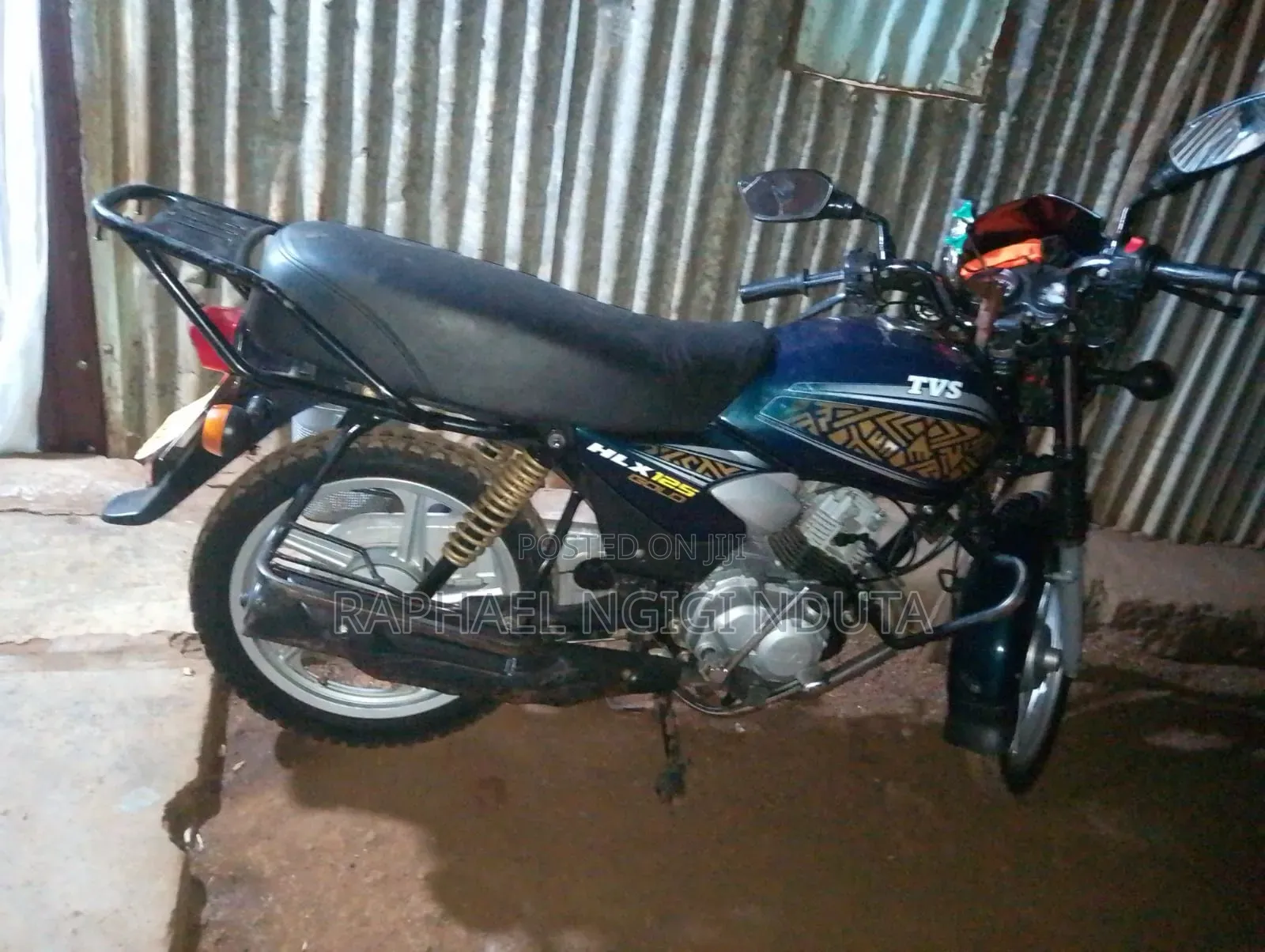 TVS XL 100 2025 Blue
