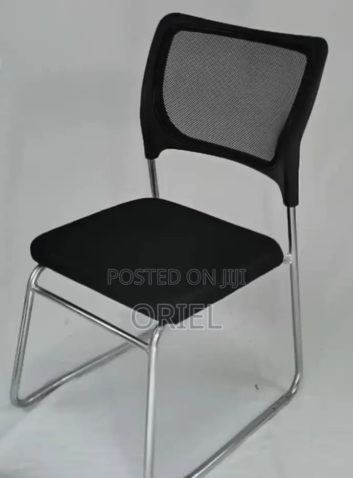 Office Chair : Armless Ergonomic Mesh Office Waiting Chair
