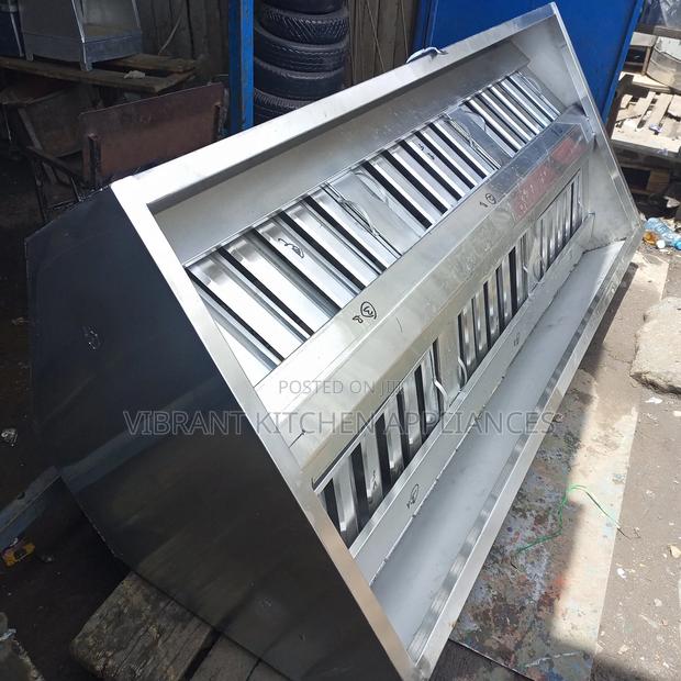 Commercial Island Exhaust Hood System