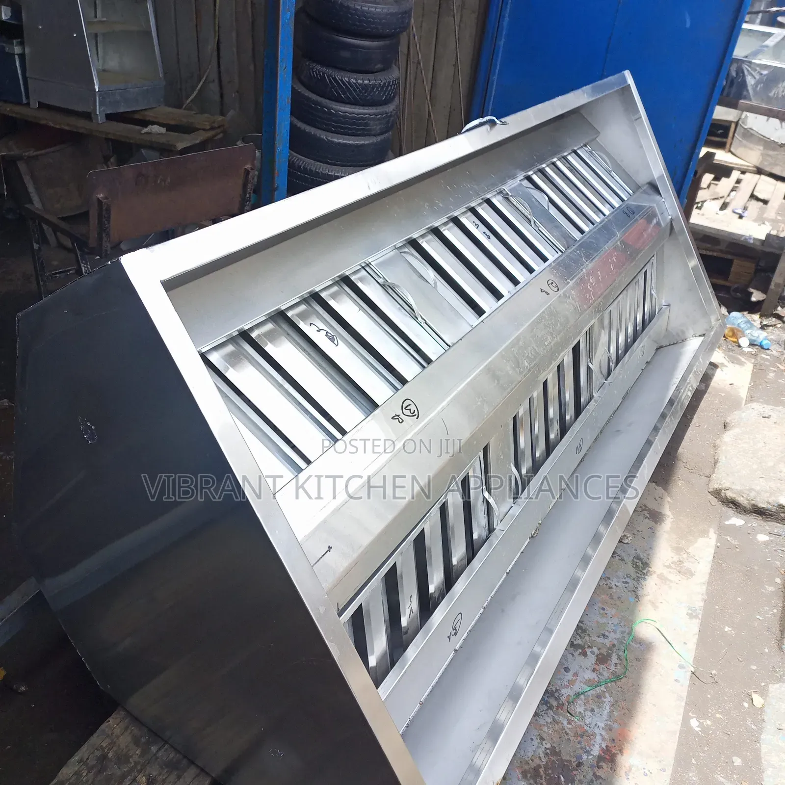 Commercial Island Exhaust Hood System