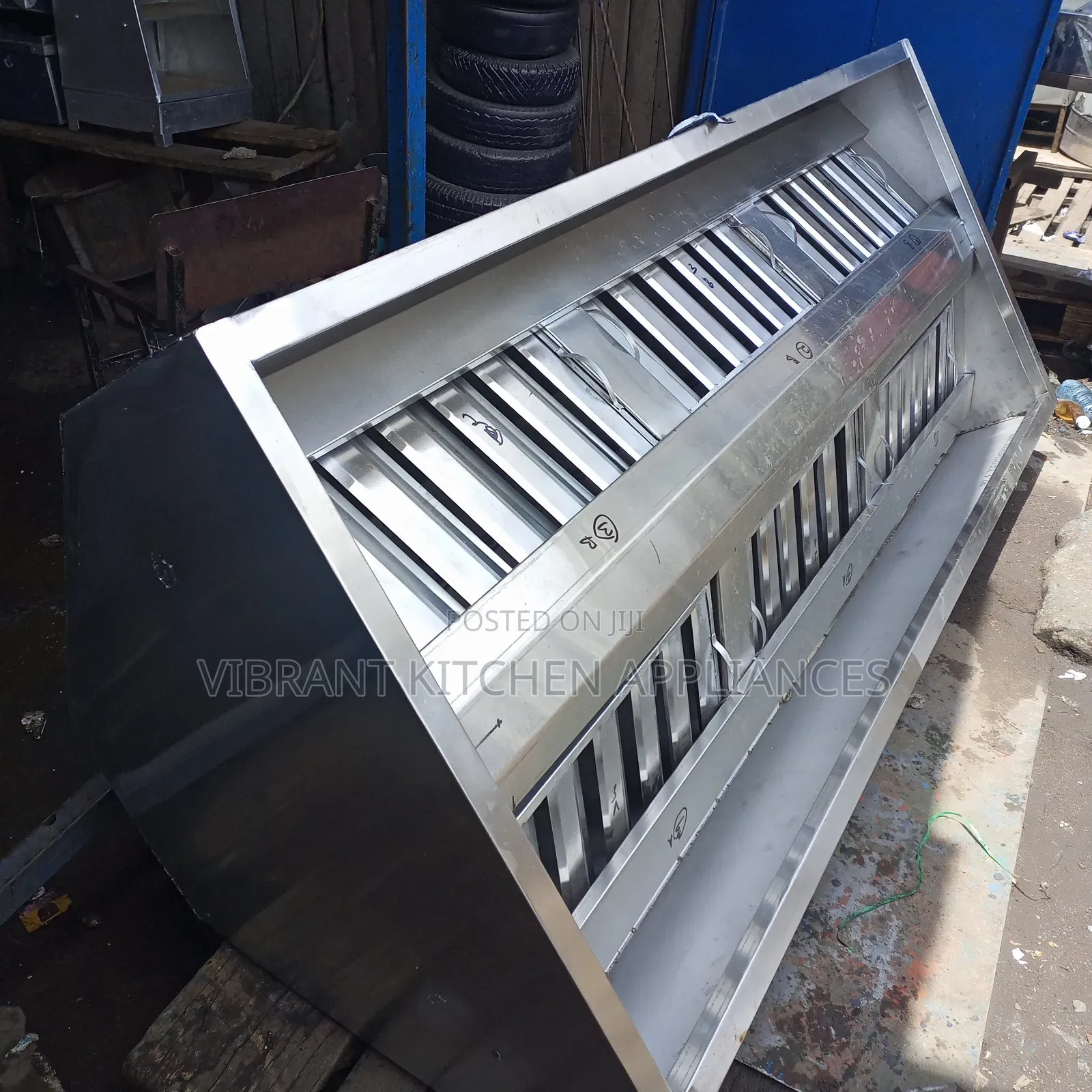 Commercial Island Exhaust Hood System