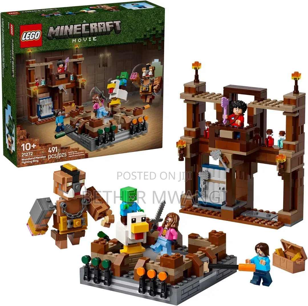 Minecraft Woodland Mansion Fighting Ring