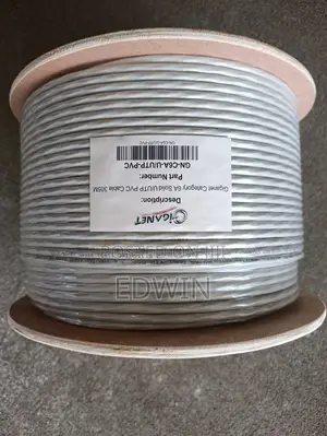 Giganet Category 6A Solid U/Utp PVC Cable 305m