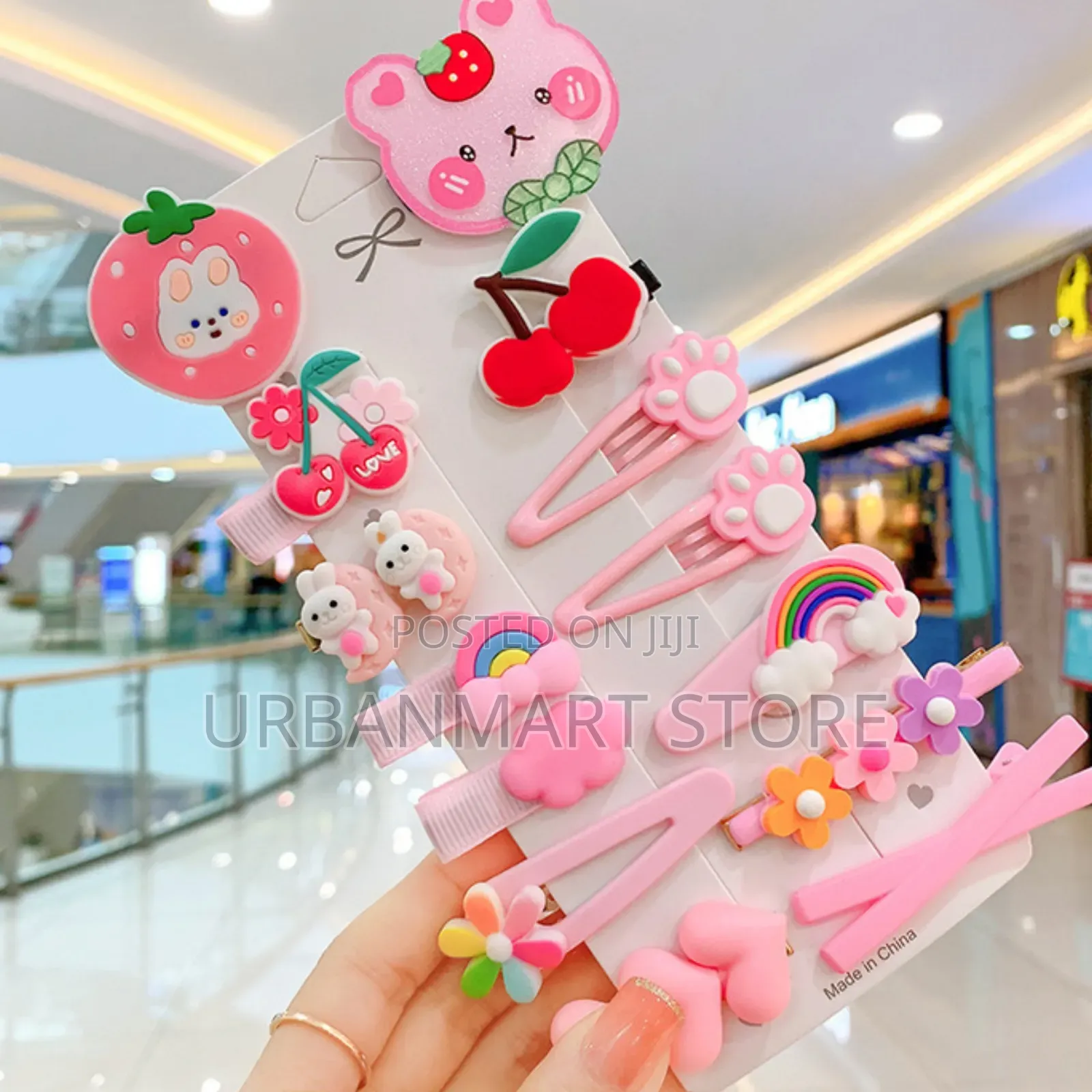 Kids Hair Clips 14 Pieces – Colorful Hair Accessories