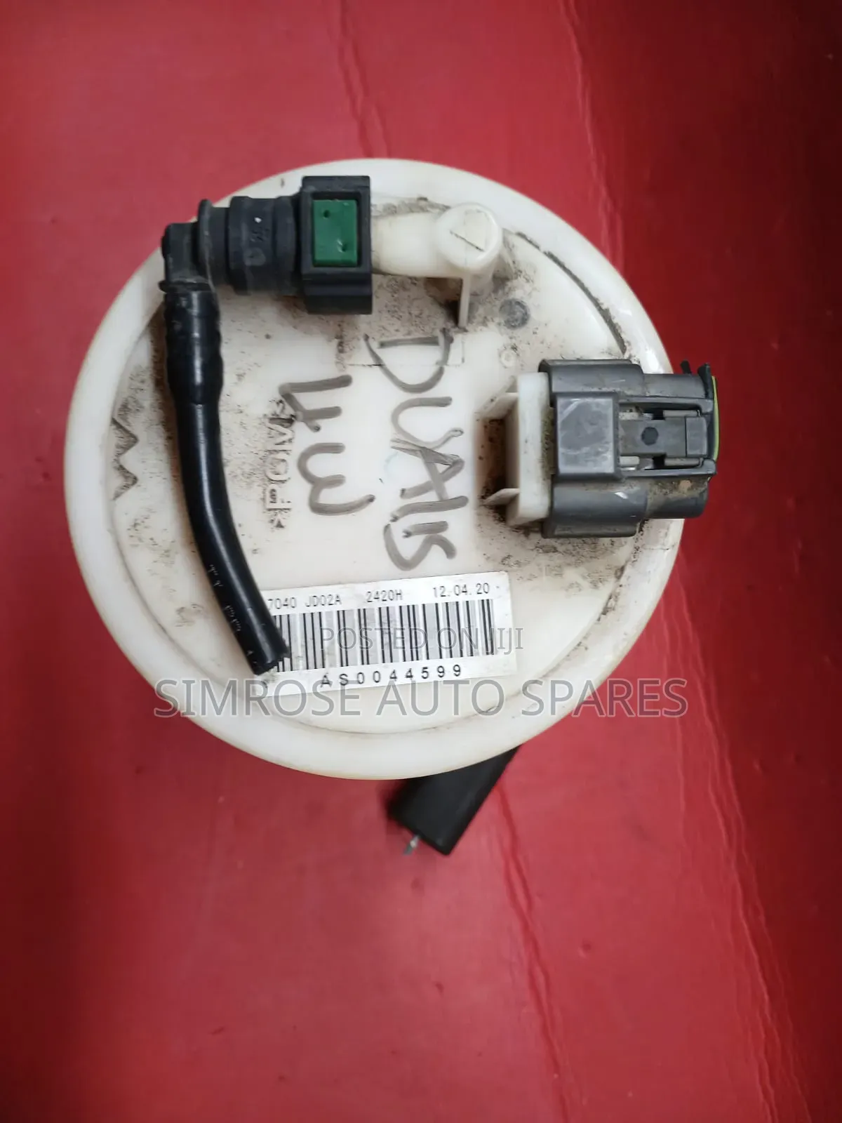 Fuel Pump for Nissan Dualis 4wd