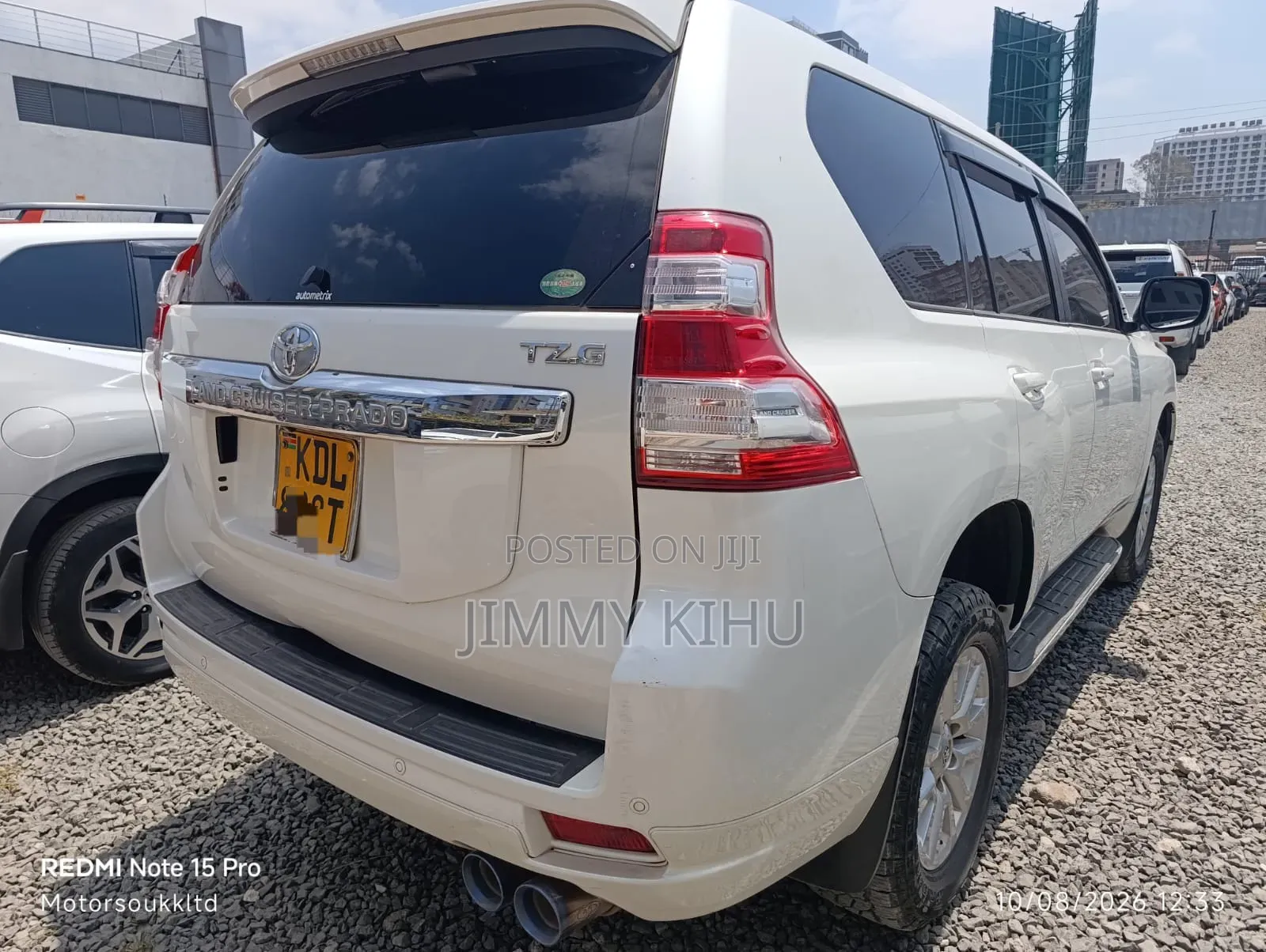 Toyota Land Cruiser Prado 2016 White