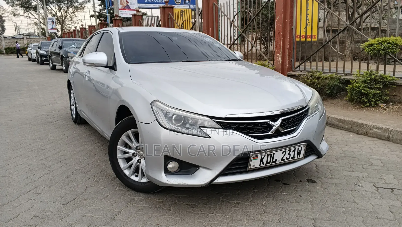 Toyota Mark X 2015 Silver