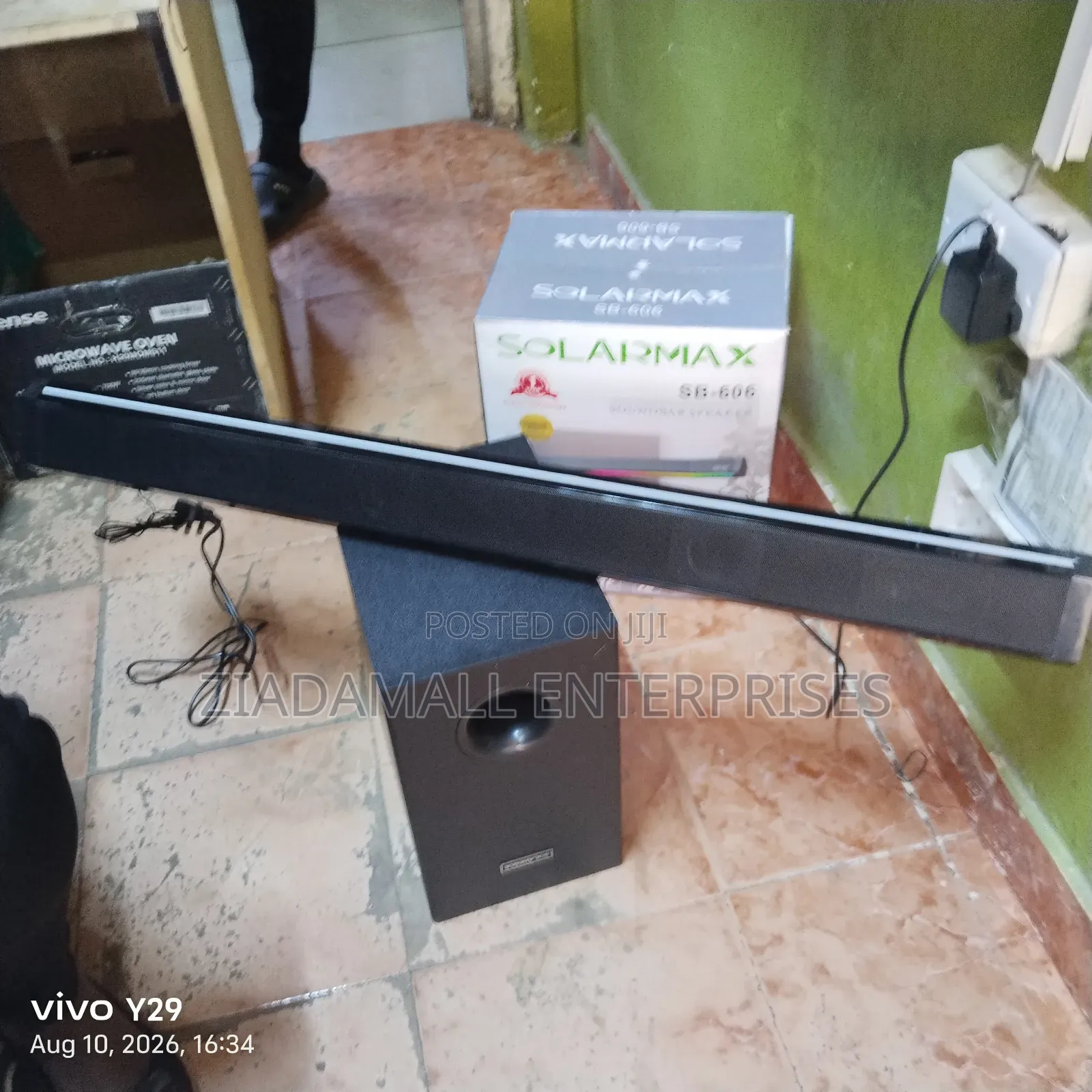 Solarmax Affordable Soundbar. Model 606