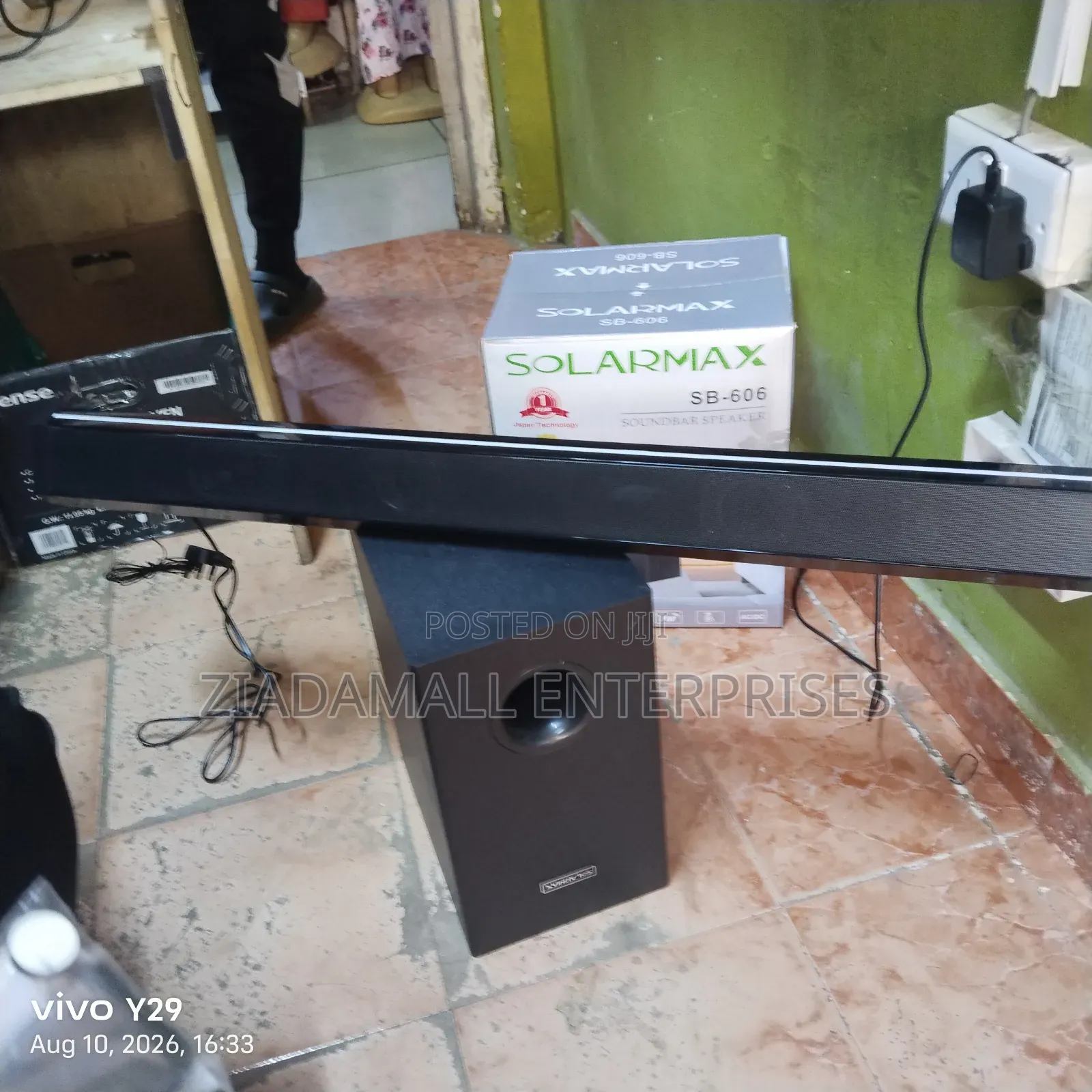 Black 2.1ch Affordable Soundbar System