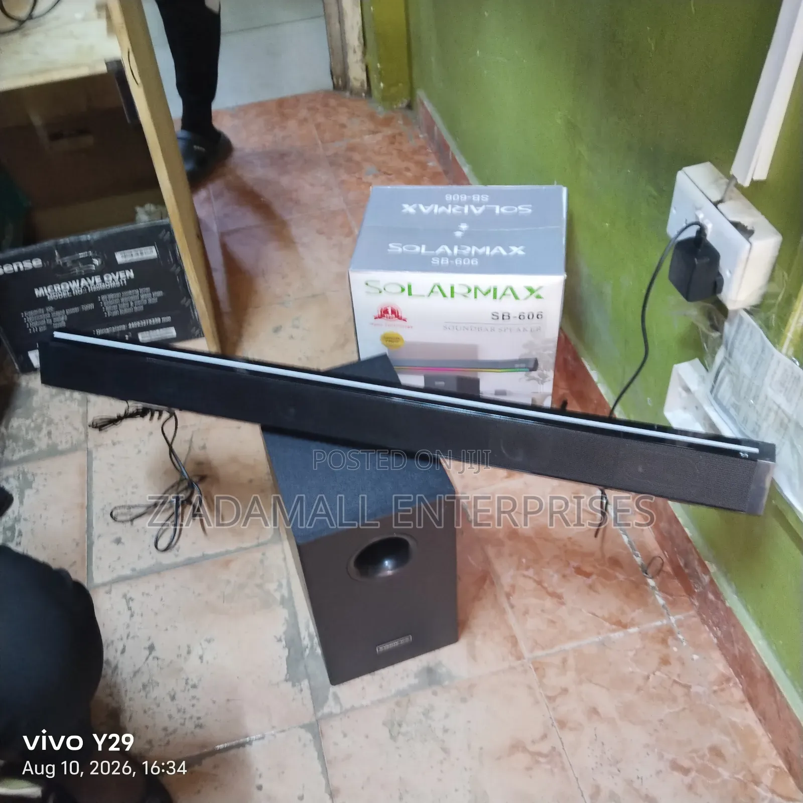 Black 2.1ch Affordable Soundbar System