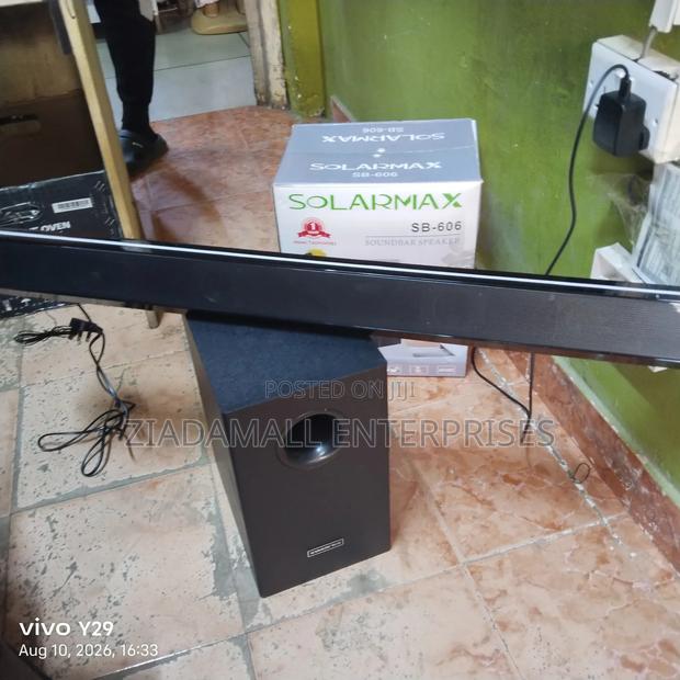 Powerful New Solarmax Sound Bar System