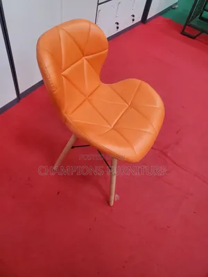 Modern Orange Accent Chair