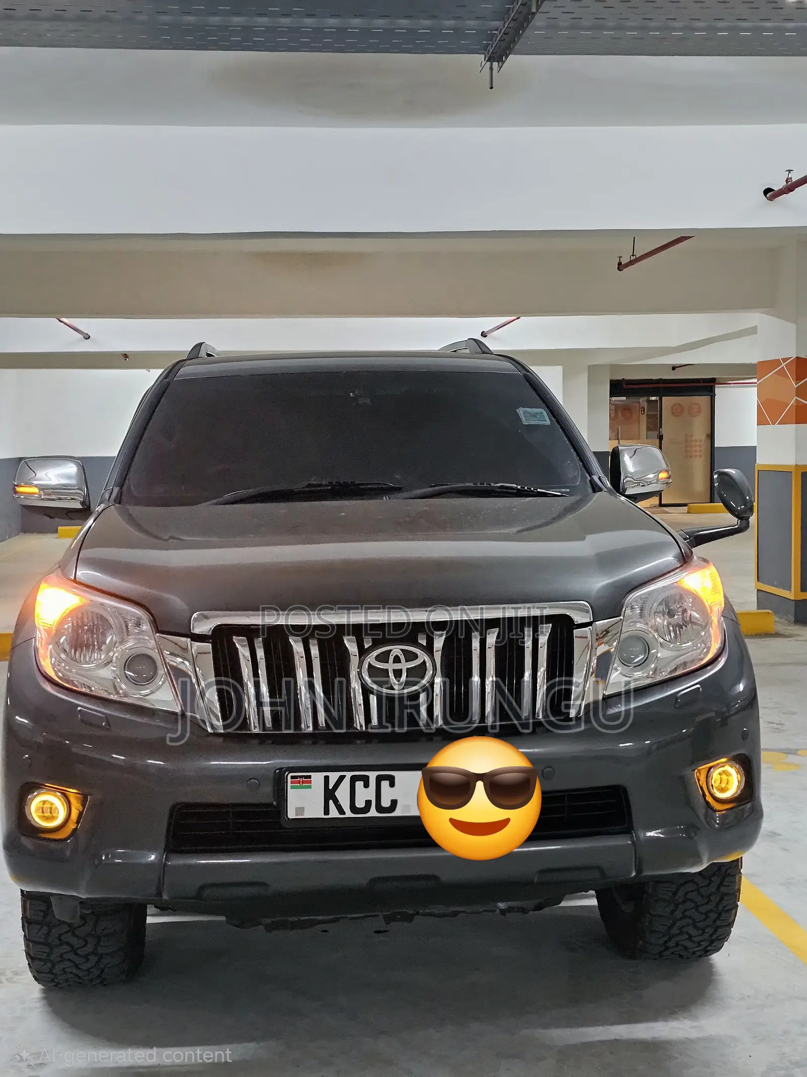 Toyota Land Cruiser Prado 3.0 TD 2010 Gray