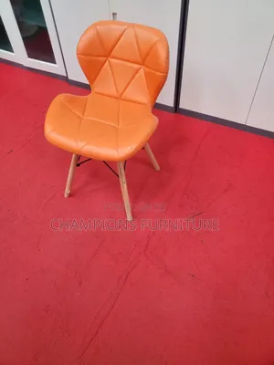 Modern Orange Accent Chair