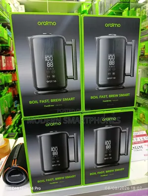 Oraimo FastBrew Fast Smart 1.7L 316 Stainless Steel Electric Kettle