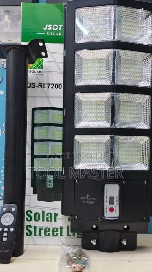 JSOT Double-Sided 200W Solar Street Light - thumbnail 2