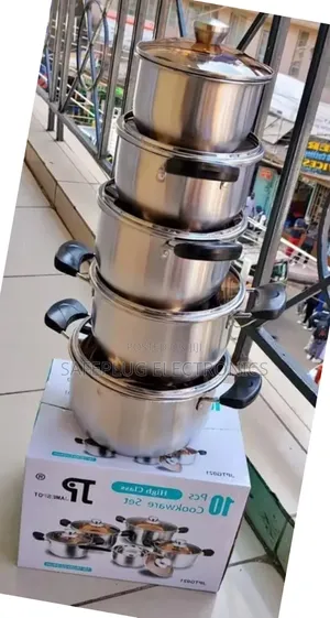 Jp 10pcs Stainless Steel Kitchen Set