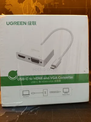 Ugreen USB C to Hdmi and Vga Converter