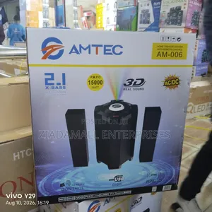 With 1year Warranty Amtec 2.1ch Sound System Mtungi
