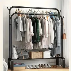 Double Pole Clothes Organizer