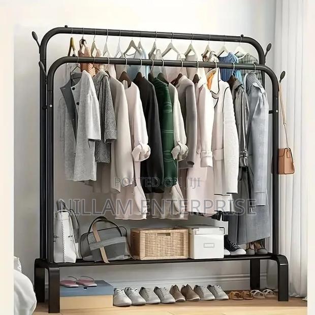 Double Pole Clothes Organizer - thumbnail 2