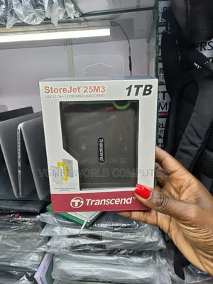 External Hard Drive 1TB Transcend