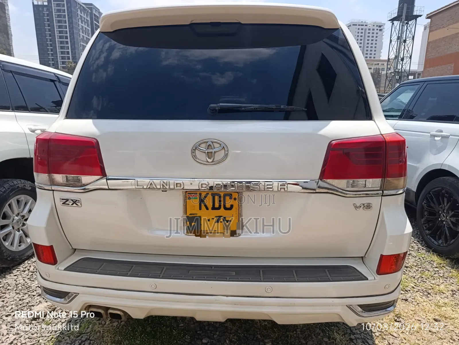 Toyota Land Cruiser 2015 White
