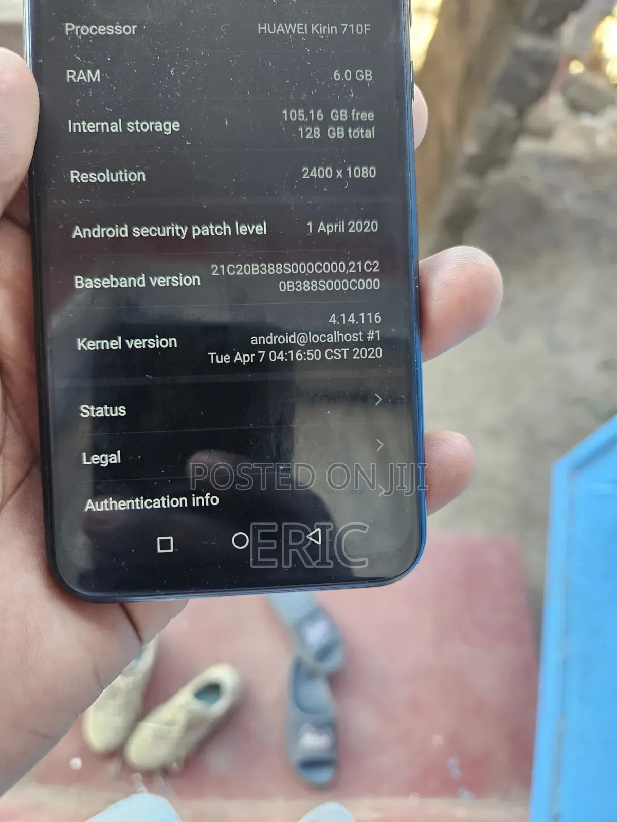 Huawei Y8p 128 GB Gray