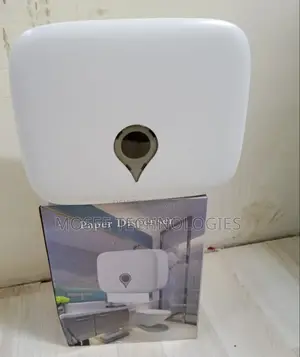 White Wall Mounted Paper Towel Holder