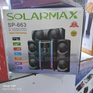 Solarmax Powerful 3speker Woofer. Super Bass