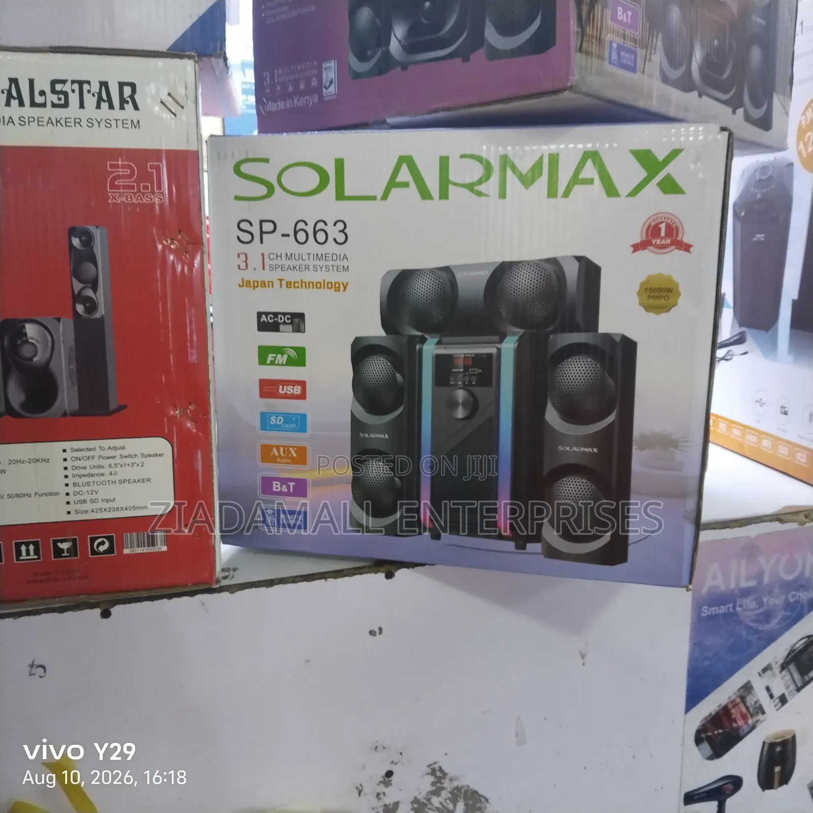 Affordable 3speaker Woofer. Solarmax. Best Bass