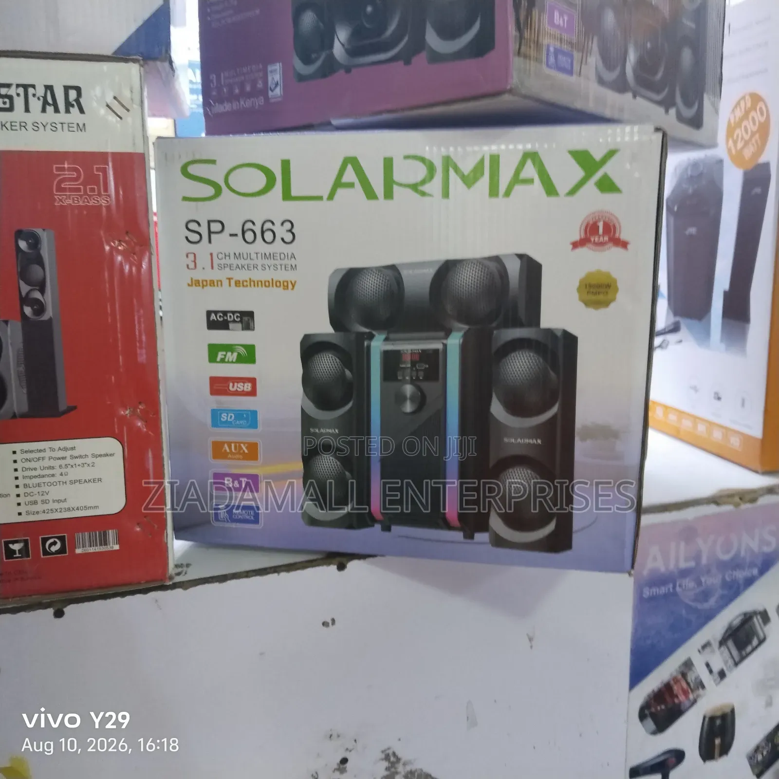 Affordable 3speaker Woofer. Solarmax. Best Bass