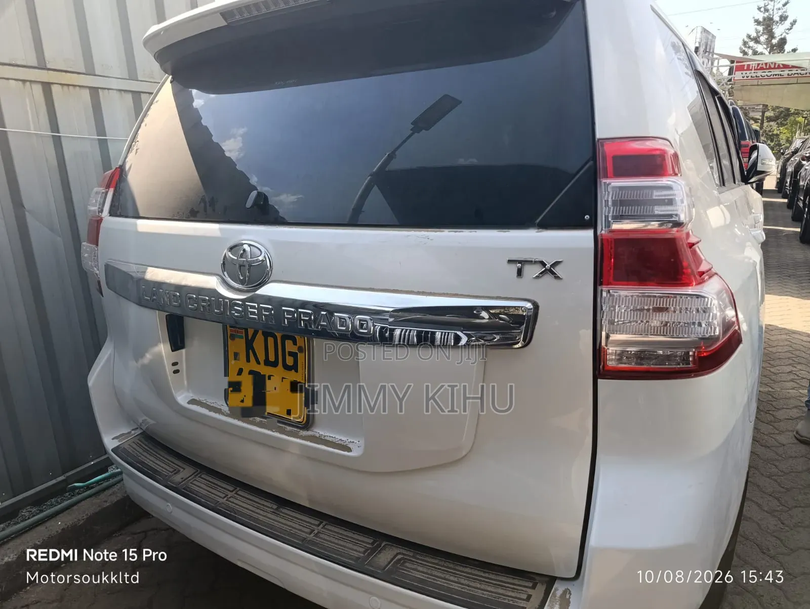 Toyota Land Cruiser Prado 2014 White