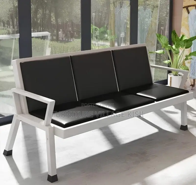 Reception Bench: 3-Seater Waiting Bench
