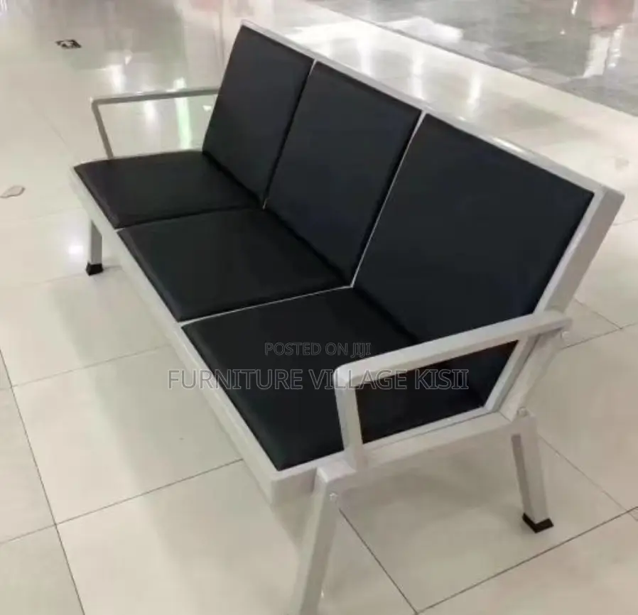 Reception Bench: 3-Seater Waiting Bench