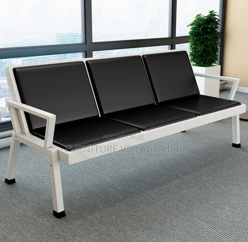 Reception Bench: 3-Seater Waiting Bench