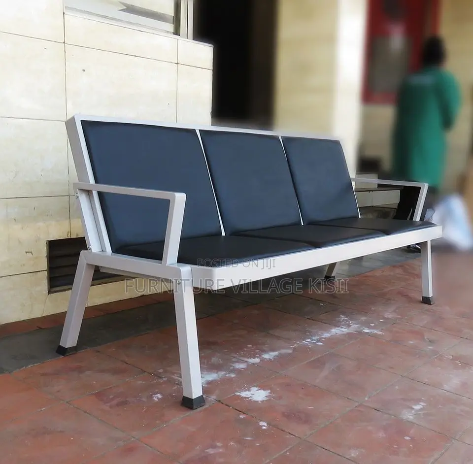 Reception Bench: 3-Seater Waiting Bench