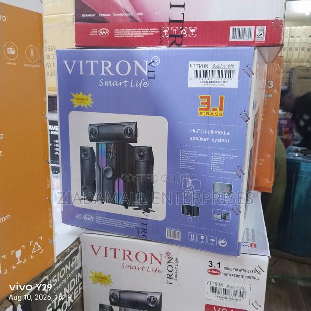 Restocked Vitron Three Speakers Woofer