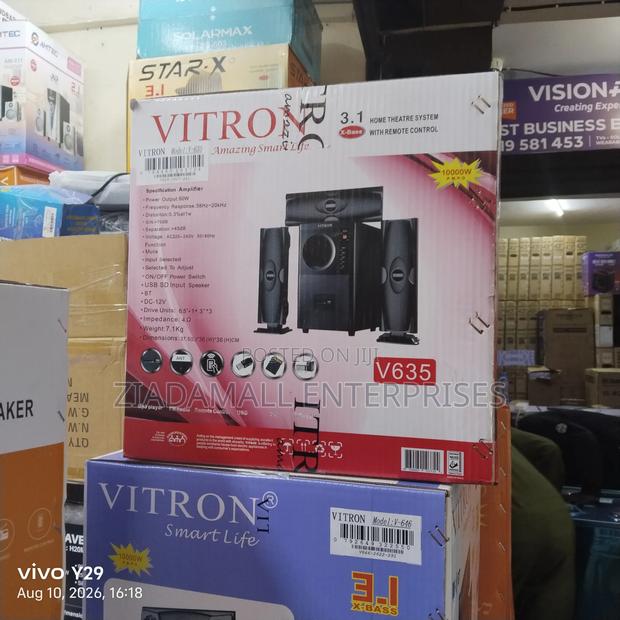 Best Vitron Woofer. 3speakers. New V635