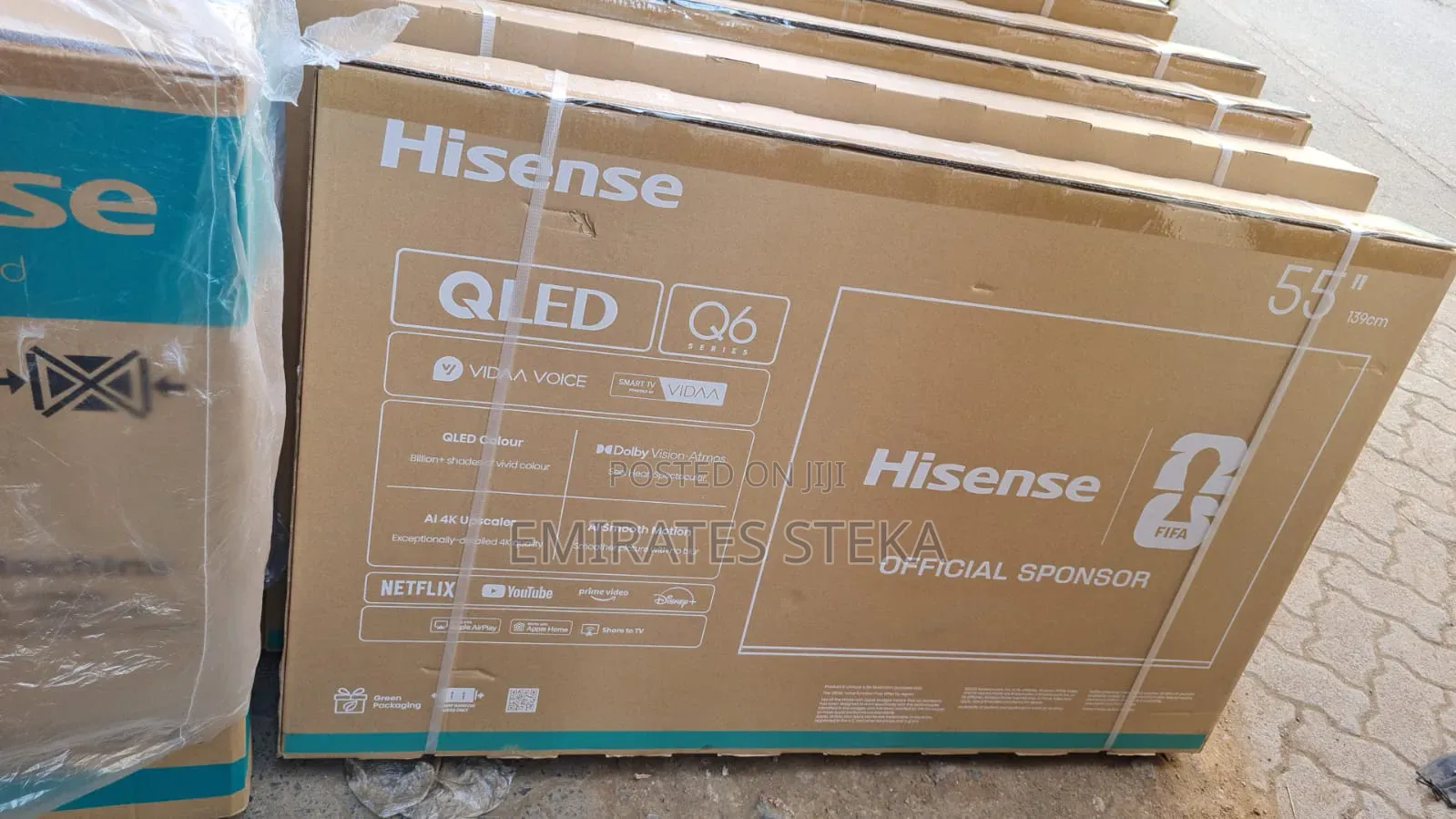 Hisense 55 Inch Smart QLED Q6 Series UHD TV