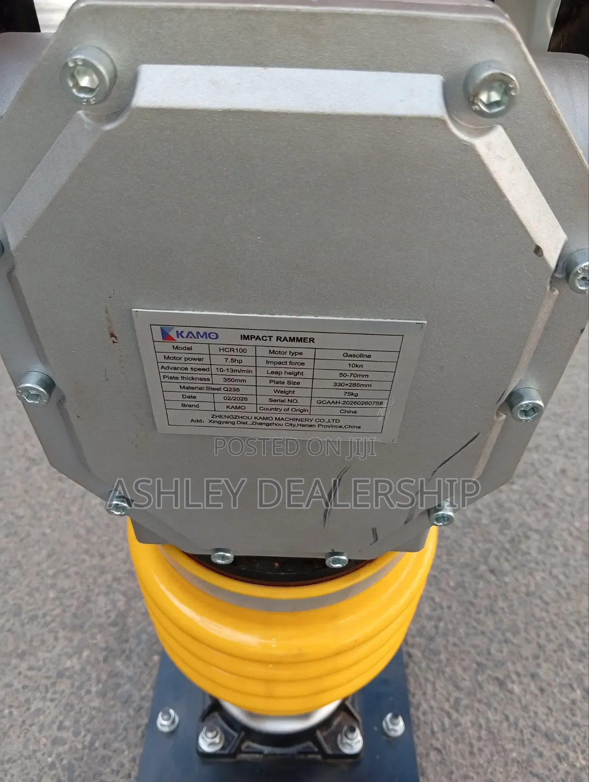 7.5hp Impact Rammer
