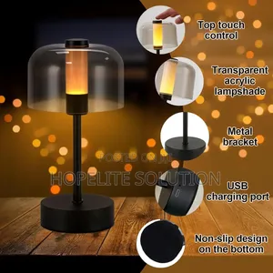 Touch Control Modern Table Lamp