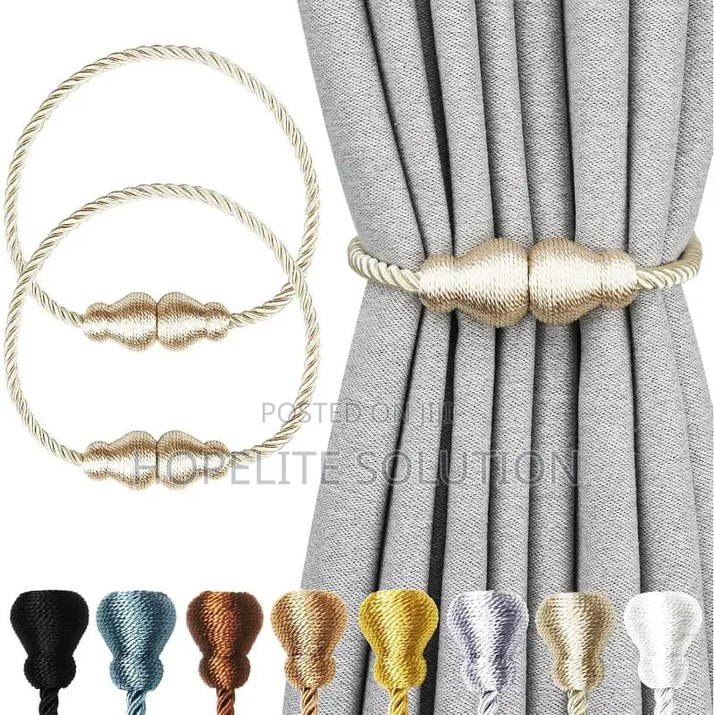 Magnetic Curtain Tiebacks