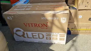 Vitron 43" Inch TV QLED TV Full HD TV Frameless Television