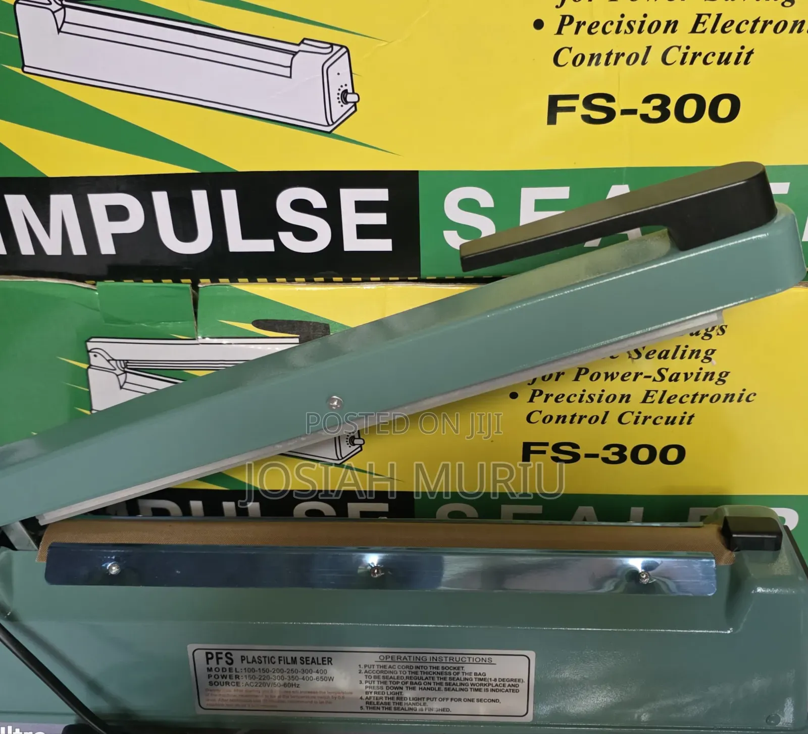 300mm Electric Impulse Sealer