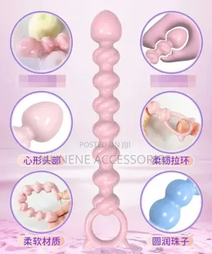 Silicone G-Spot Anal Plugs, Soft Anal Beads, Couples Adult Anal Toys