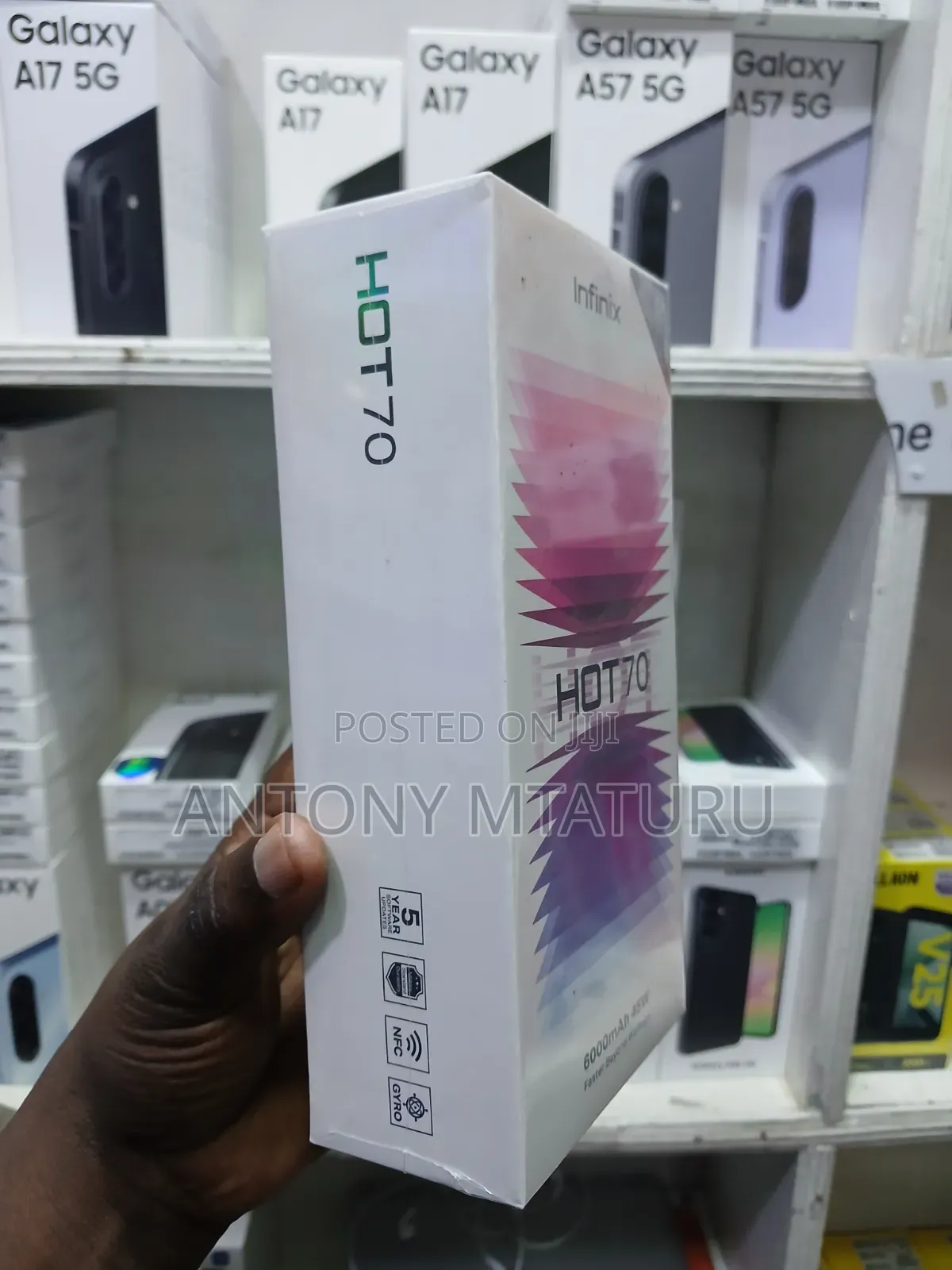 New Infinix Hot 70 128 GB